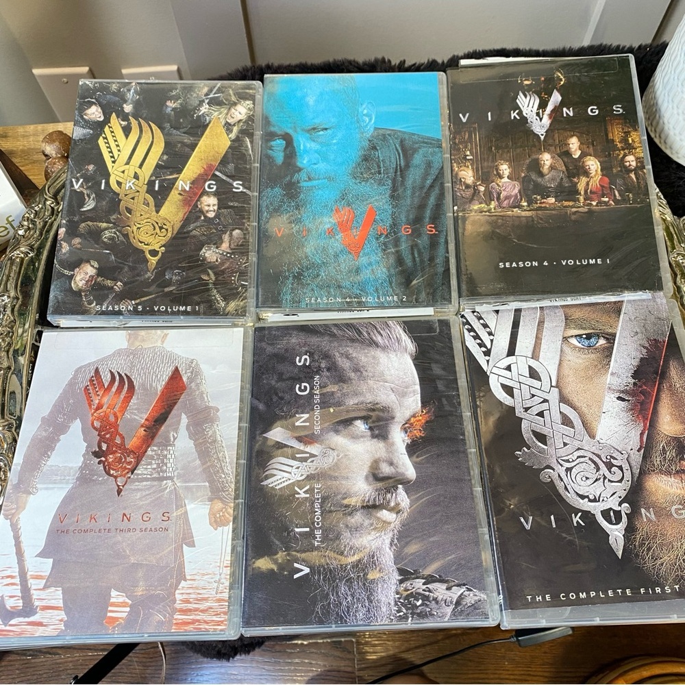 Vikings TV Series Seasons 1, 2, 3, 4 Volume 1 & 2 and 5 Volume 1 Lot